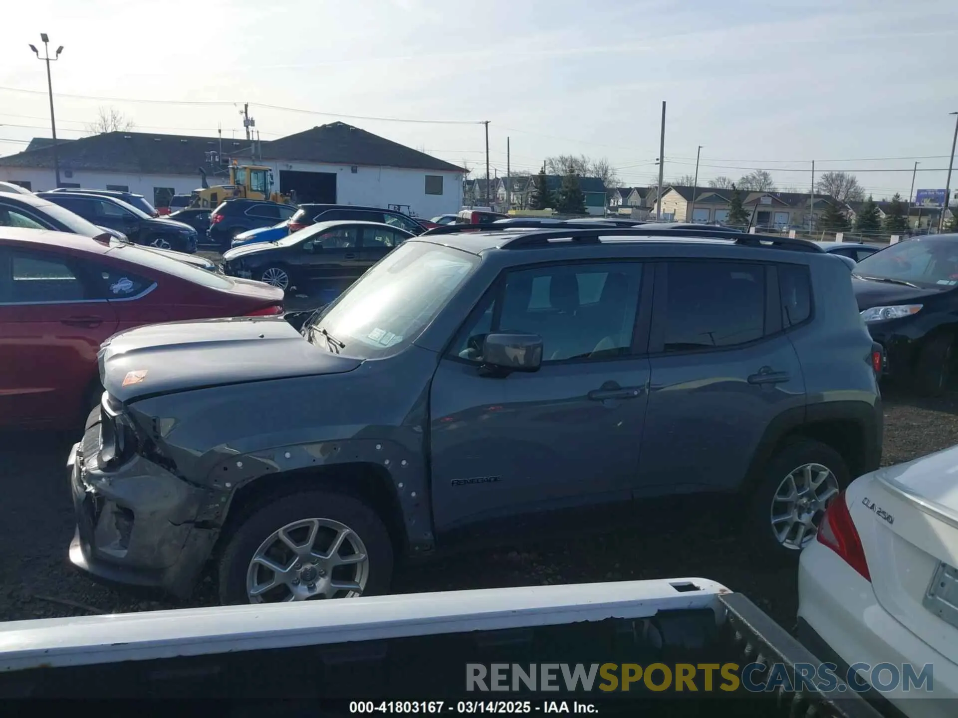 14 fotografías del automóvil dañado ZACNJDBB3MPN22076 JEEP RENEGADE 2021
