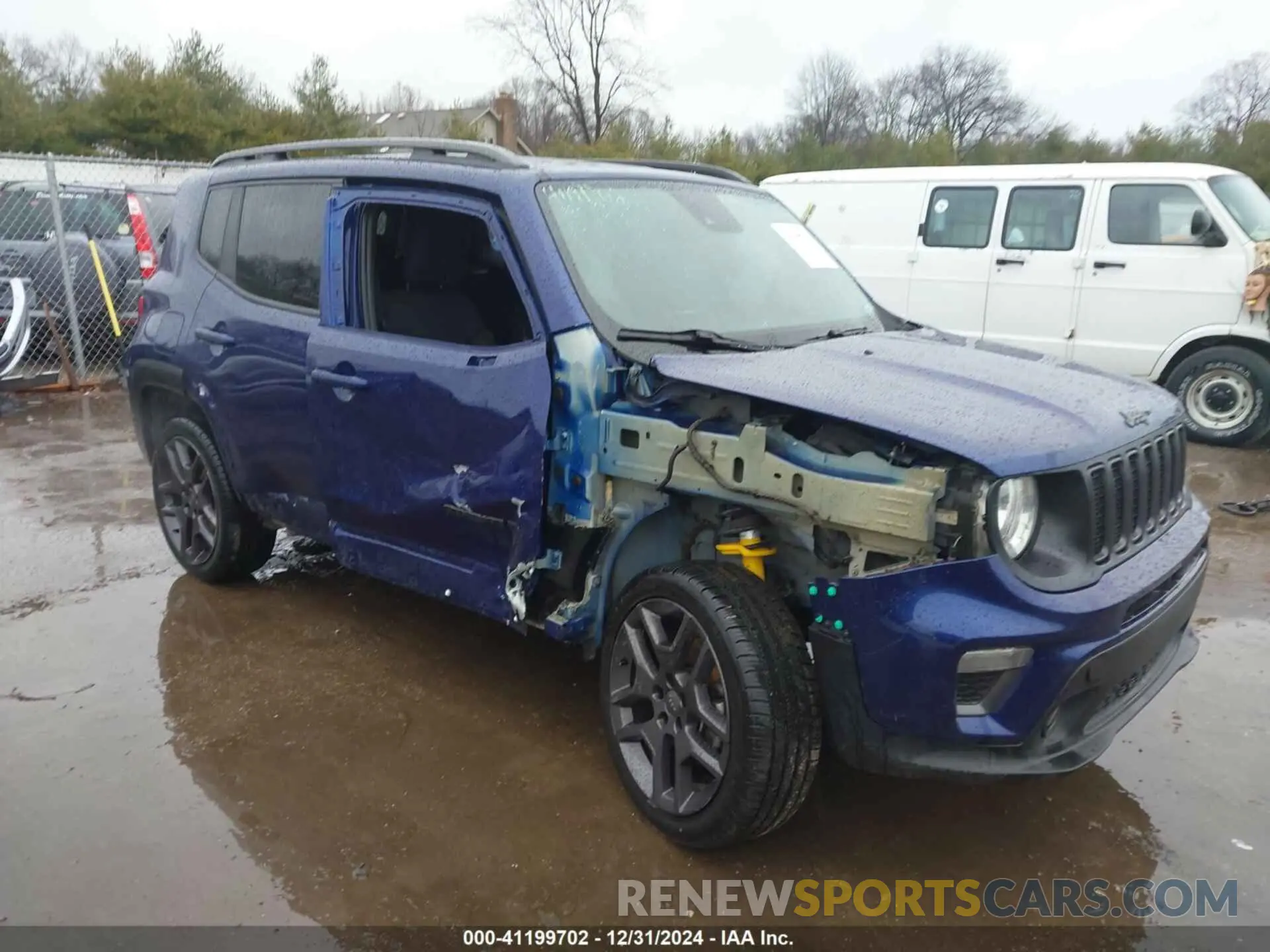 6 fotografías del automóvil dañado ZACNJDBB4MPM54242 JEEP RENEGADE 2021