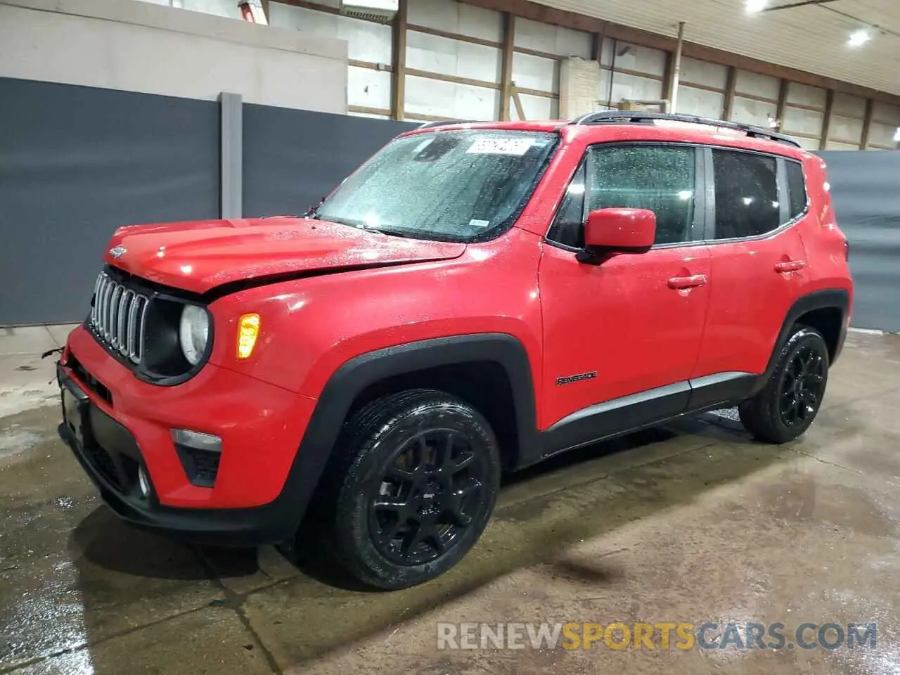 1 fotografías del automóvil dañado ZACNJDBB5MPM20018 JEEP RENEGADE 2021