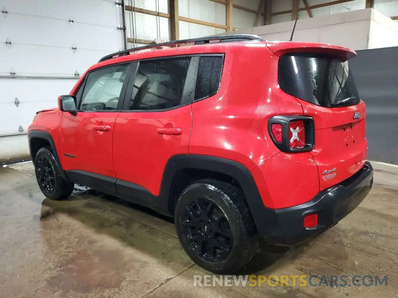 2 fotografías del automóvil dañado ZACNJDBB5MPM20018 JEEP RENEGADE 2021