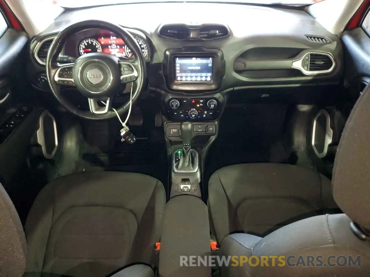 8 fotografías del automóvil dañado ZACNJDBB5MPM20018 JEEP RENEGADE 2021