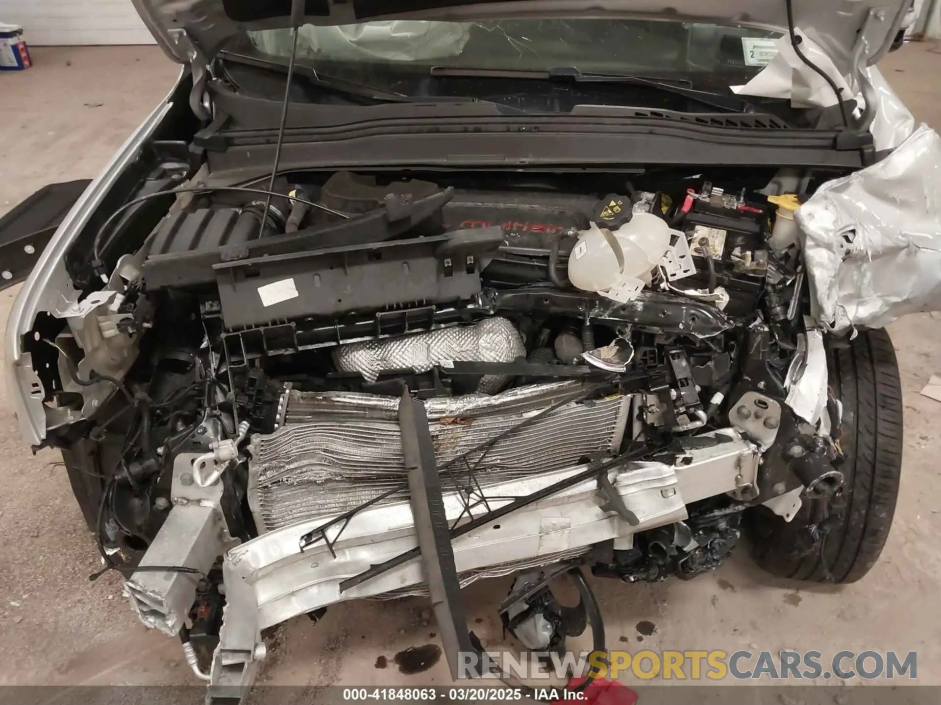 10 fotografías del automóvil dañado ZACNJDBB5MPM77688 JEEP RENEGADE 2021