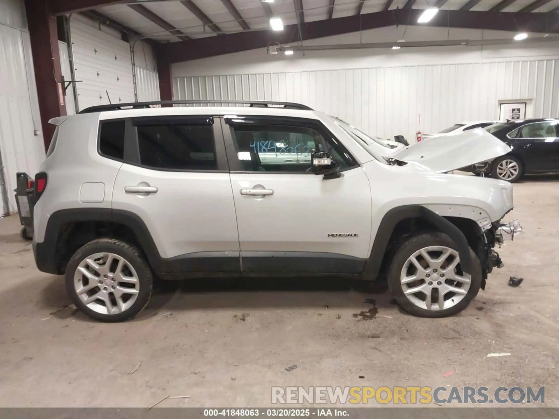 13 fotografías del automóvil dañado ZACNJDBB5MPM77688 JEEP RENEGADE 2021