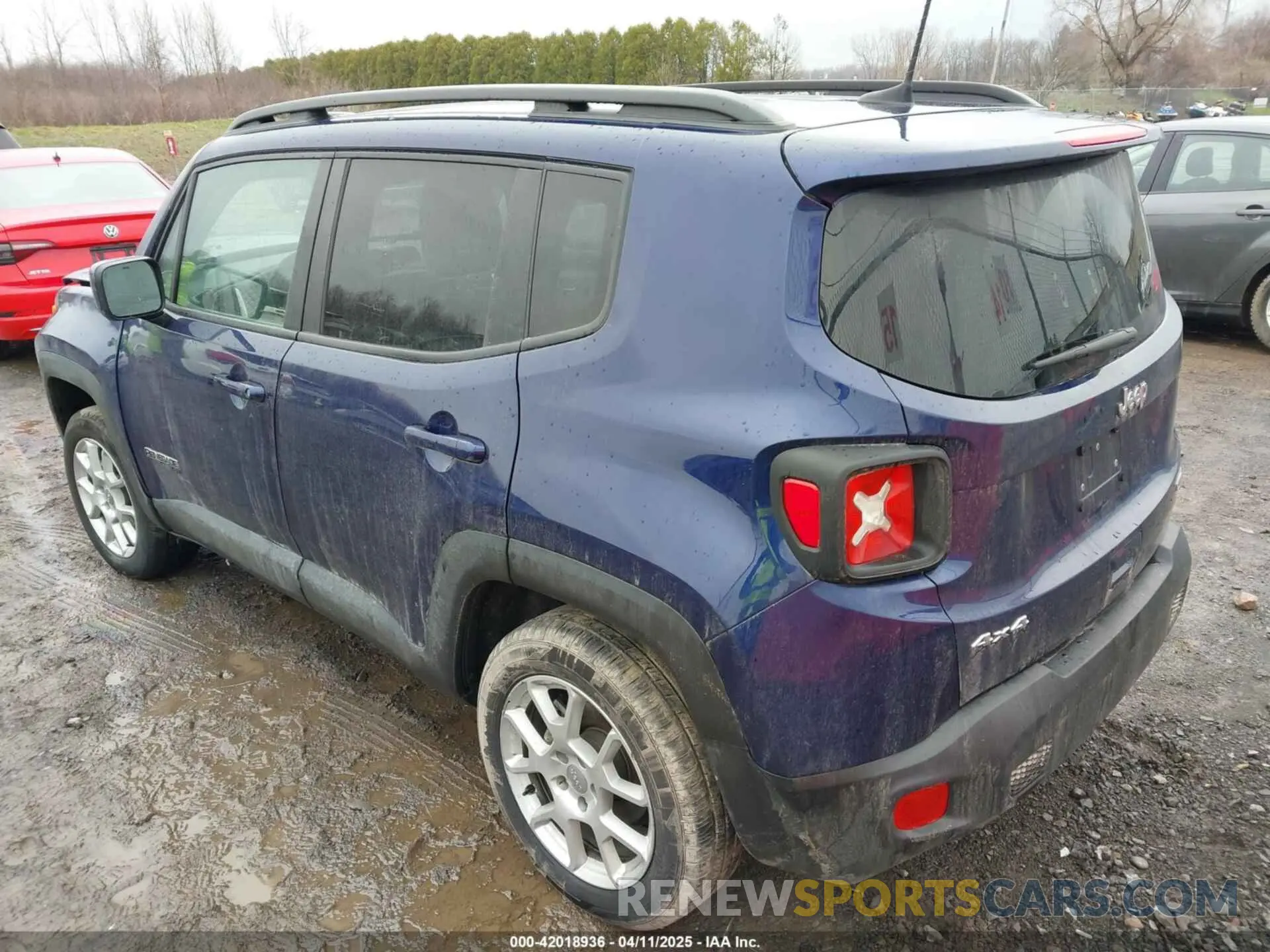 3 fotografías del automóvil dañado ZACNJDBB5MPN32608 JEEP RENEGADE 2021