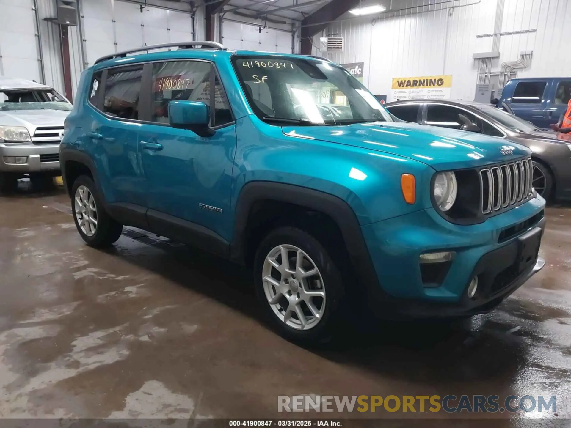 1 fotografías del automóvil dañado ZACNJDBB6MPM34798 JEEP RENEGADE 2021