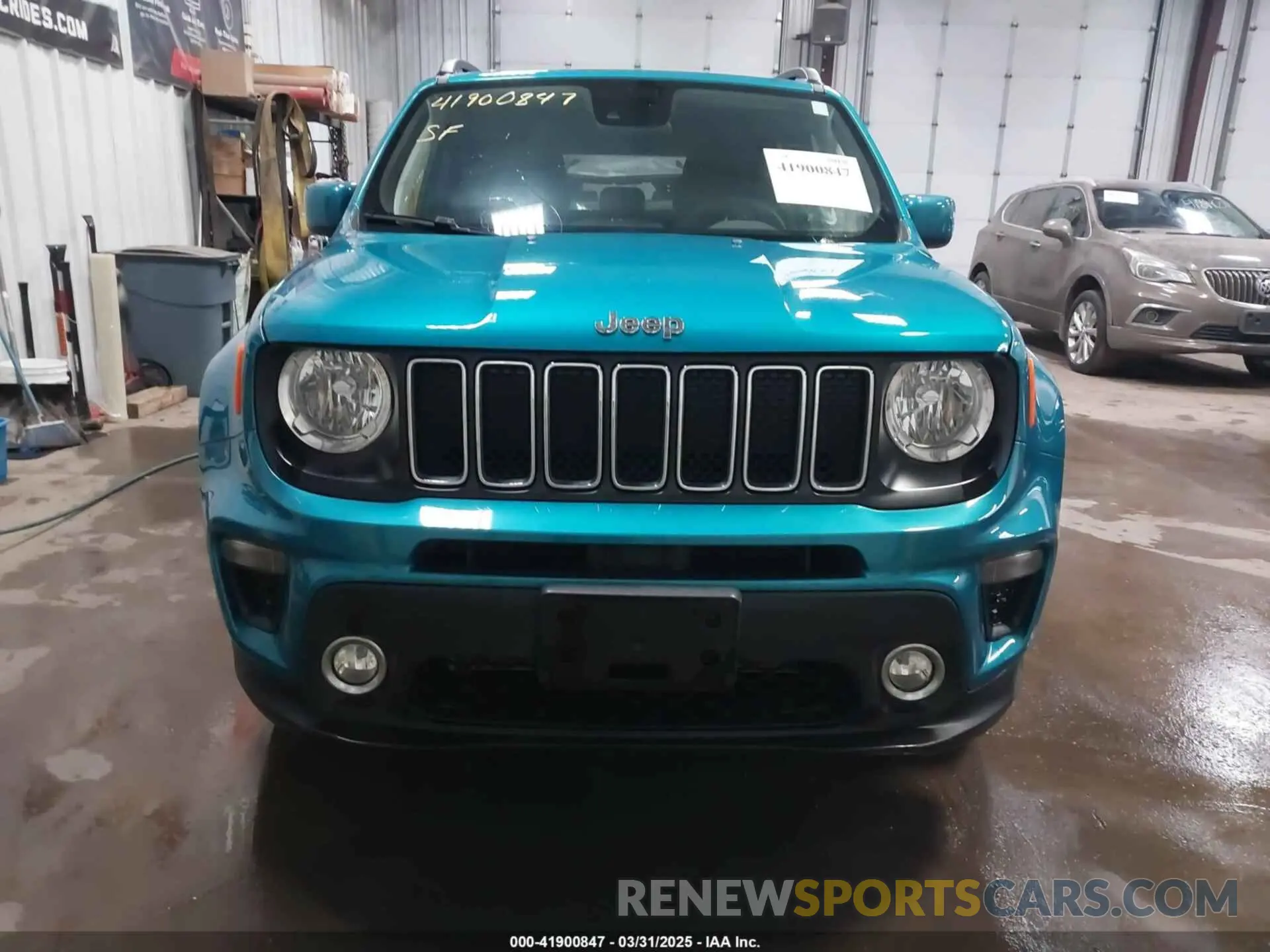 12 fotografías del automóvil dañado ZACNJDBB6MPM34798 JEEP RENEGADE 2021