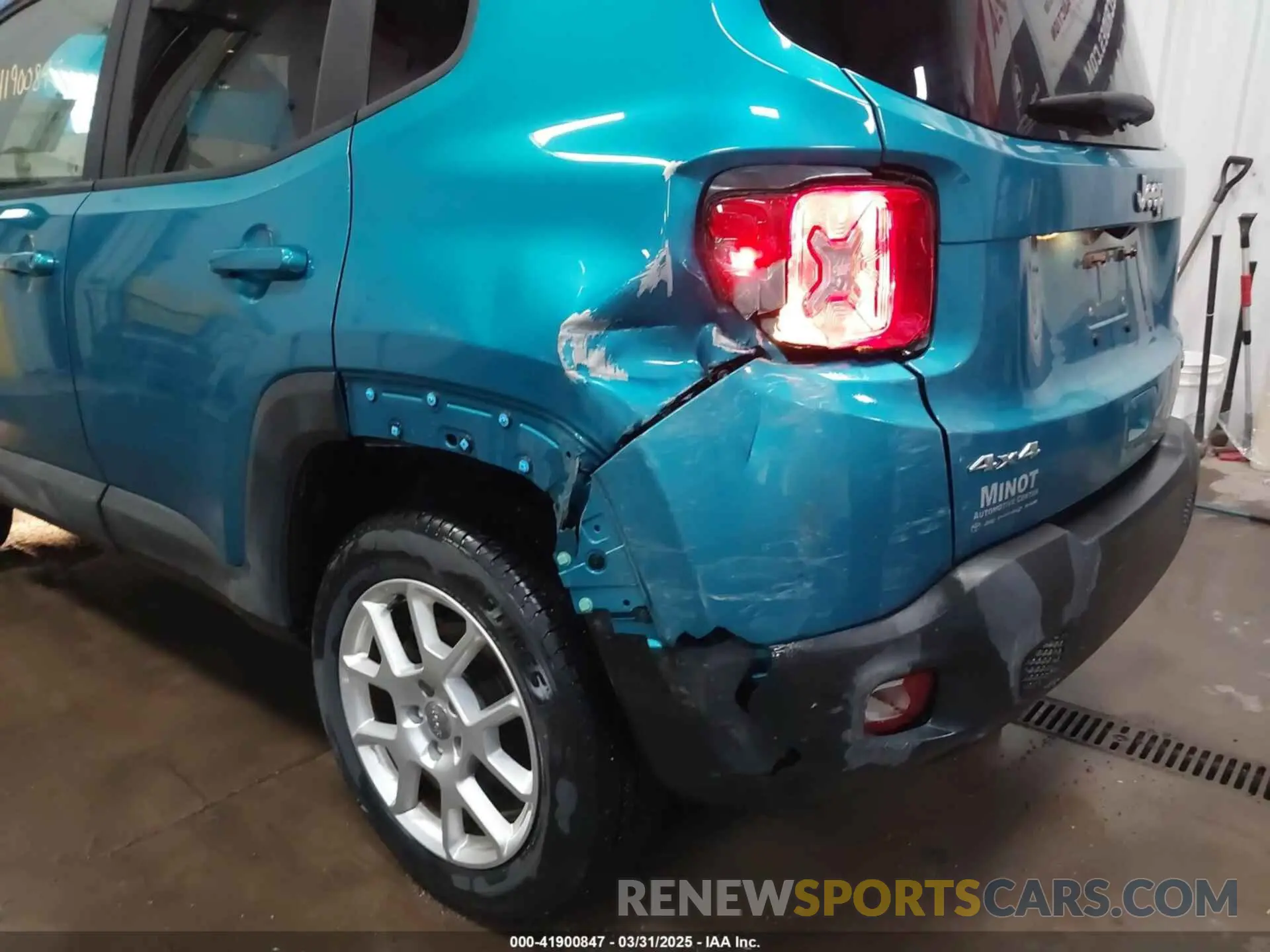 6 fotografías del automóvil dañado ZACNJDBB6MPM34798 JEEP RENEGADE 2021