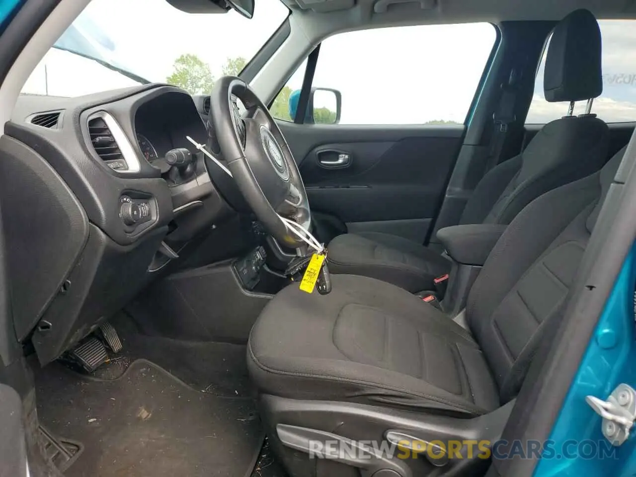 7 fotografías del automóvil dañado ZACNJDBB7MPM43901 JEEP RENEGADE 2021