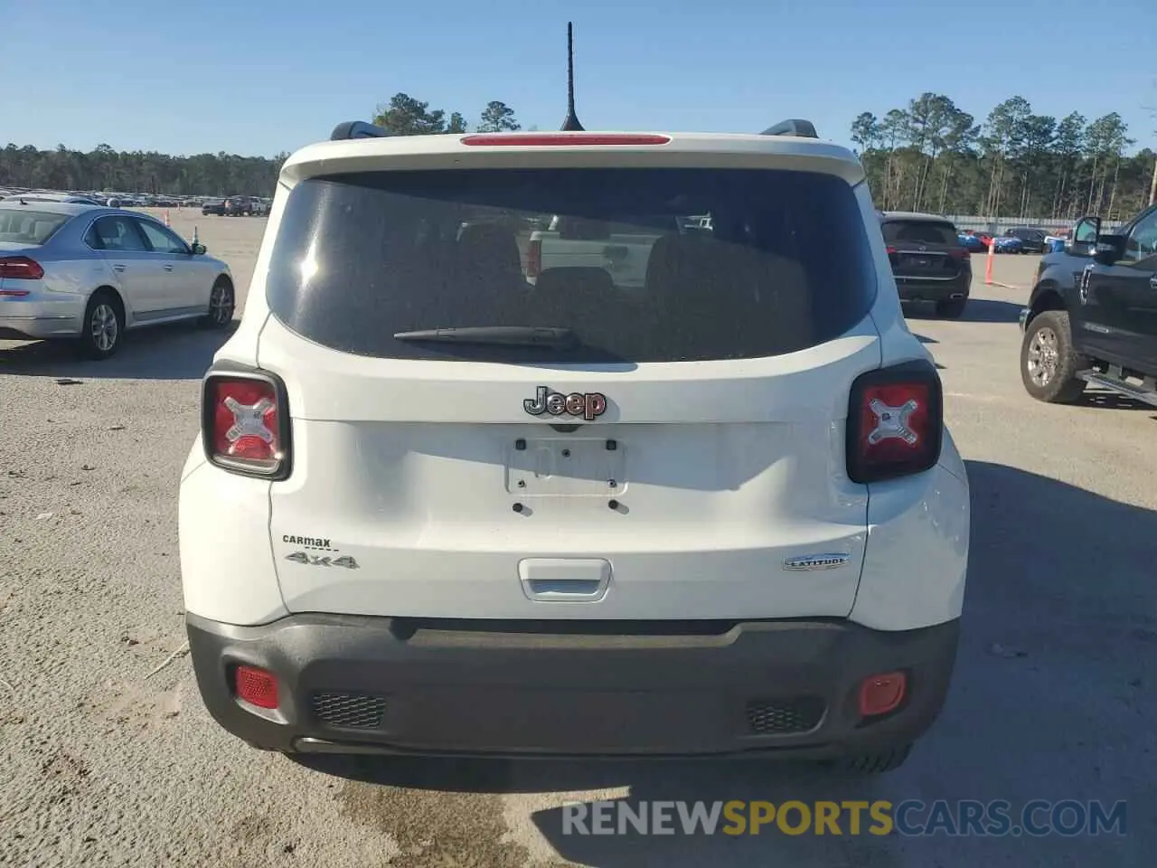 6 fotografías del automóvil dañado ZACNJDBB7MPM77191 JEEP RENEGADE 2021