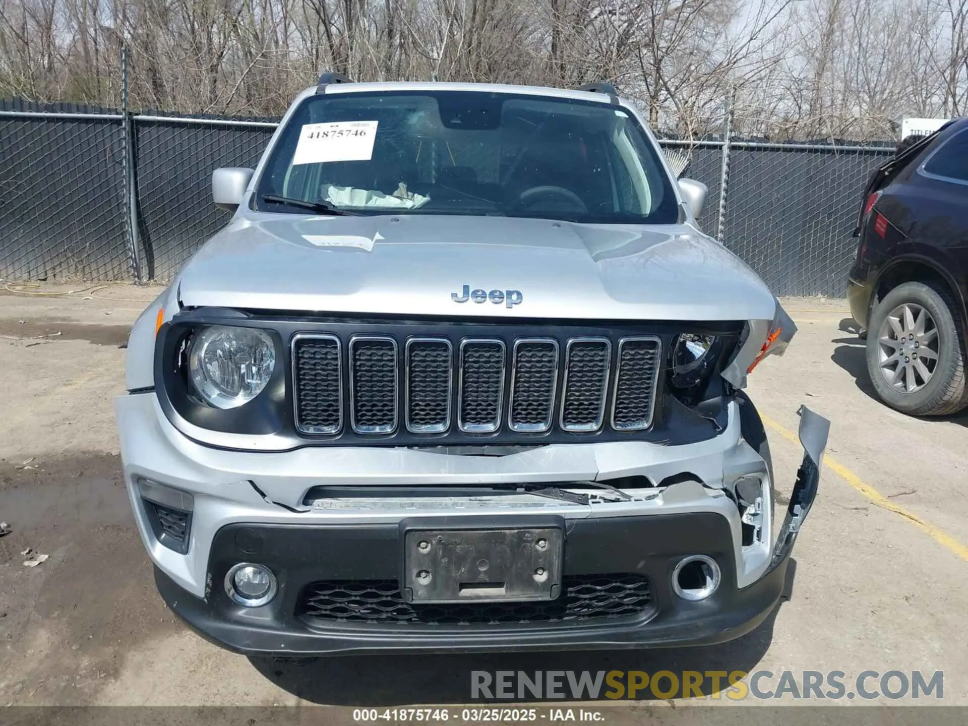 12 fotografías del automóvil dañado ZACNJDBB7MPN11100 JEEP RENEGADE 2021