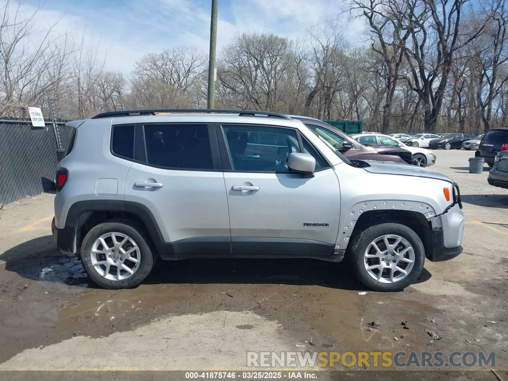 13 fotografías del automóvil dañado ZACNJDBB7MPN11100 JEEP RENEGADE 2021