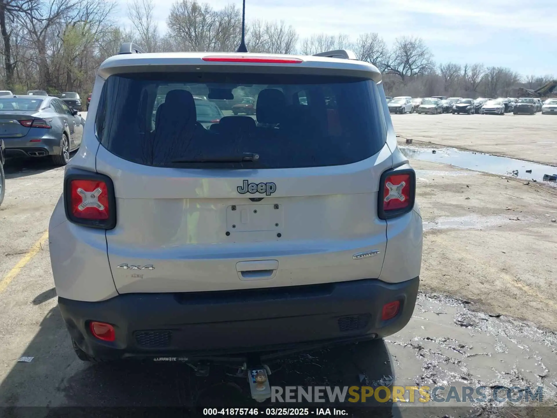 16 fotografías del automóvil dañado ZACNJDBB7MPN11100 JEEP RENEGADE 2021