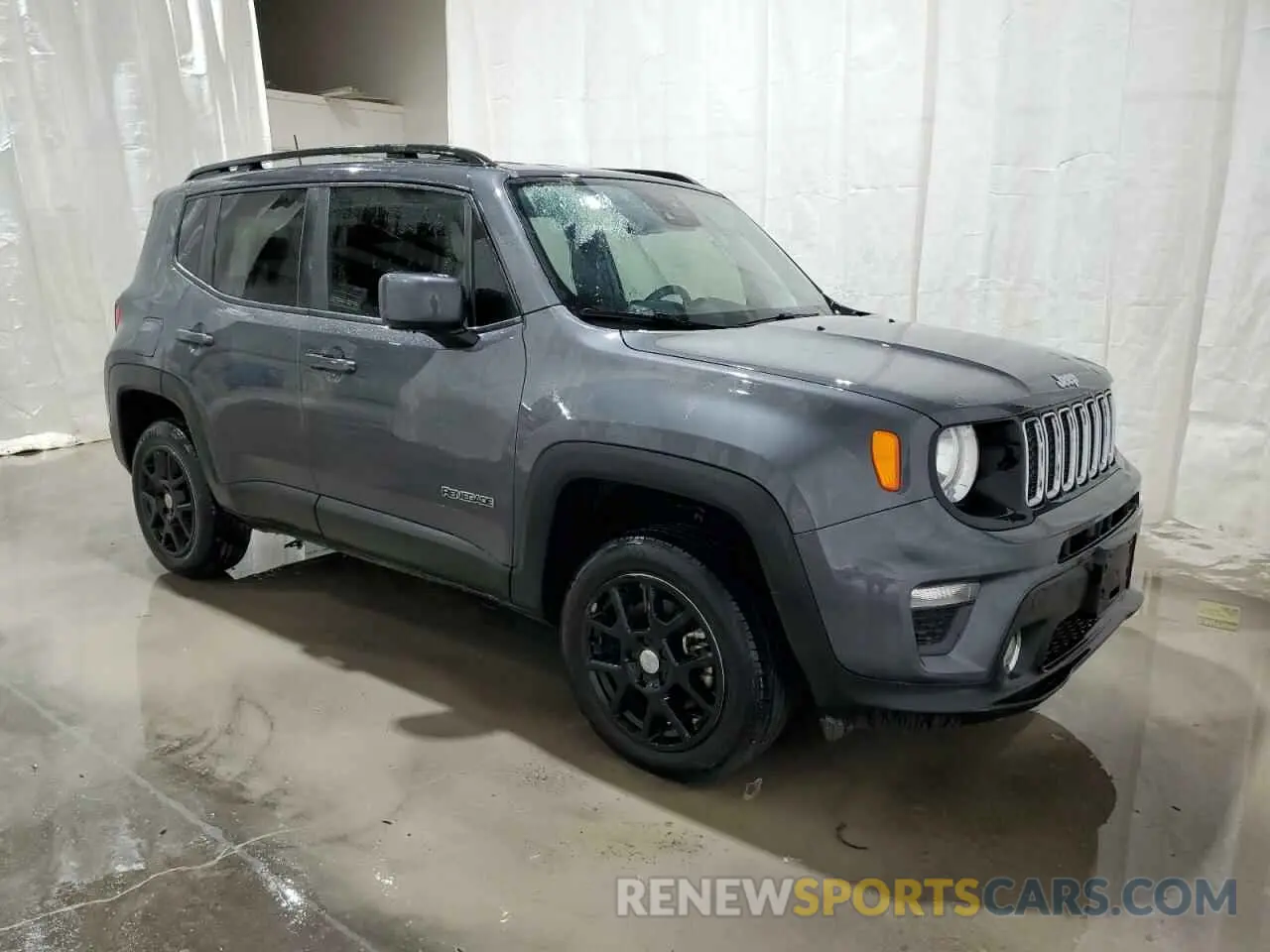 4 fotografías del automóvil dañado ZACNJDBB7MPN26020 JEEP RENEGADE 2021