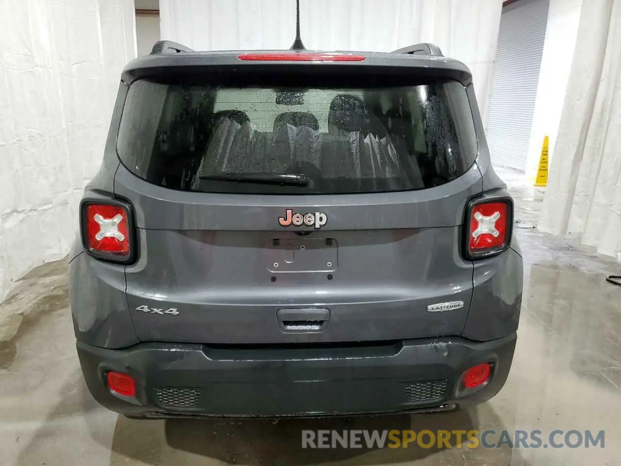 6 fotografías del automóvil dañado ZACNJDBB7MPN26020 JEEP RENEGADE 2021