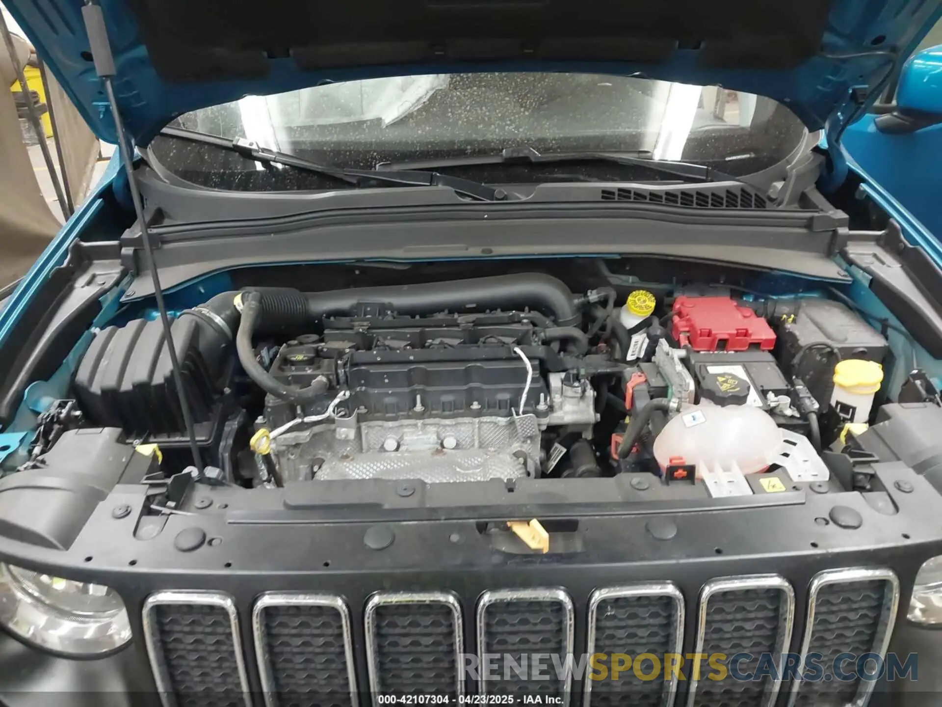 10 fotografías del automóvil dañado ZACNJDBB7MPN36630 JEEP RENEGADE 2021