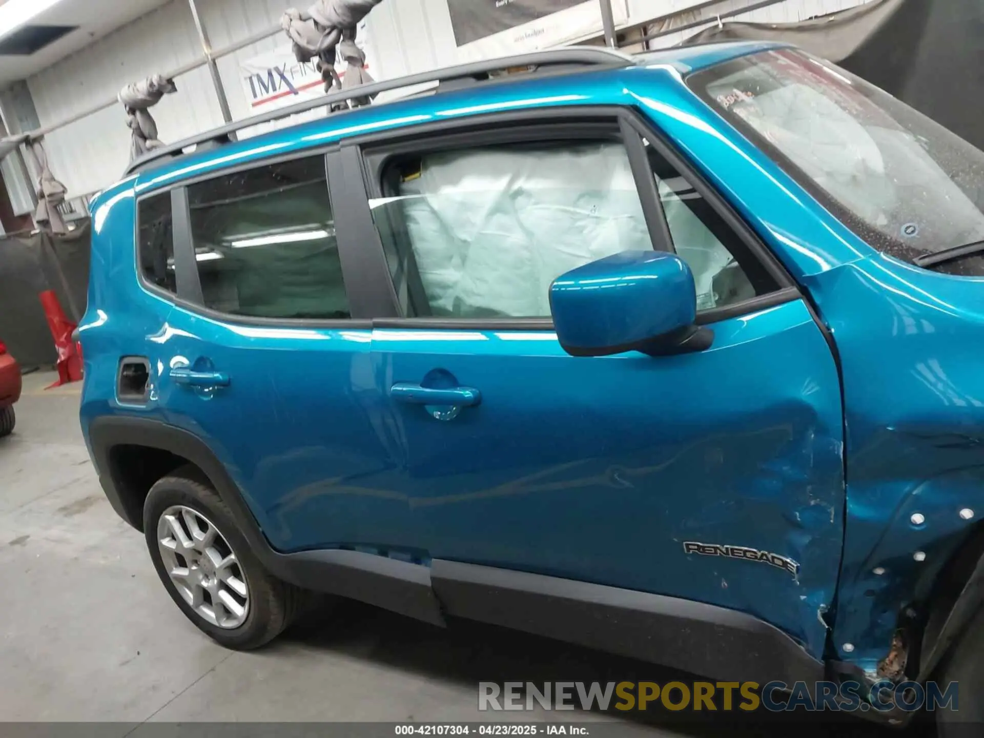 13 fotografías del automóvil dañado ZACNJDBB7MPN36630 JEEP RENEGADE 2021