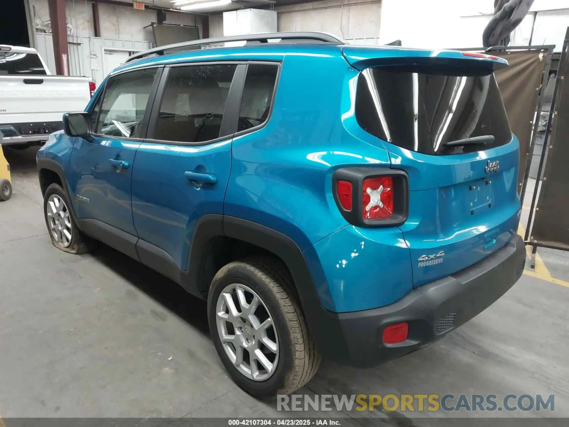 3 fotografías del automóvil dañado ZACNJDBB7MPN36630 JEEP RENEGADE 2021