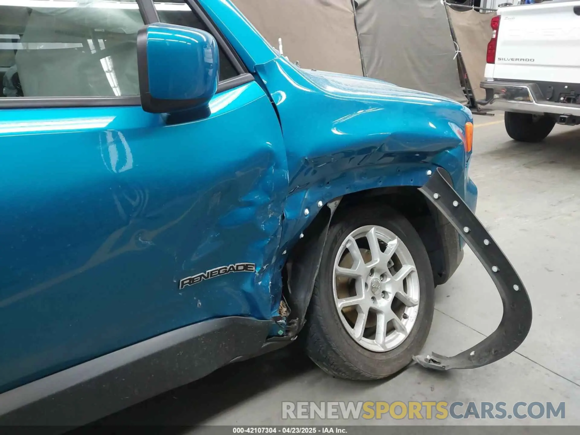 6 fotografías del automóvil dañado ZACNJDBB7MPN36630 JEEP RENEGADE 2021