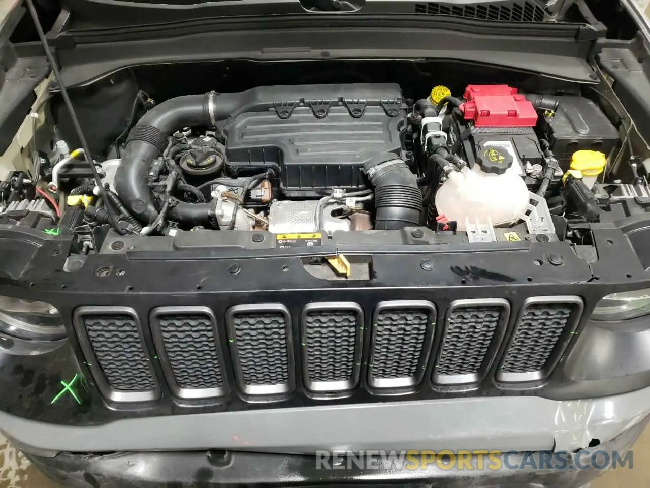 11 fotografías del automóvil dañado ZACNJDC18MPM29592 JEEP RENEGADE 2021