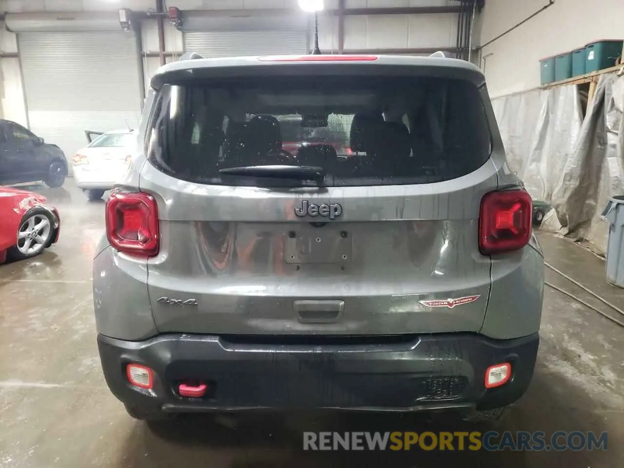 6 fotografías del automóvil dañado ZACNJDC18MPM29592 JEEP RENEGADE 2021