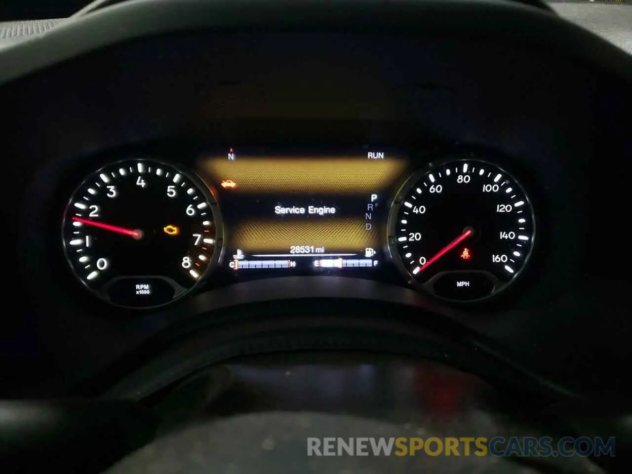 9 fotografías del automóvil dañado ZACNJDC18MPM29592 JEEP RENEGADE 2021