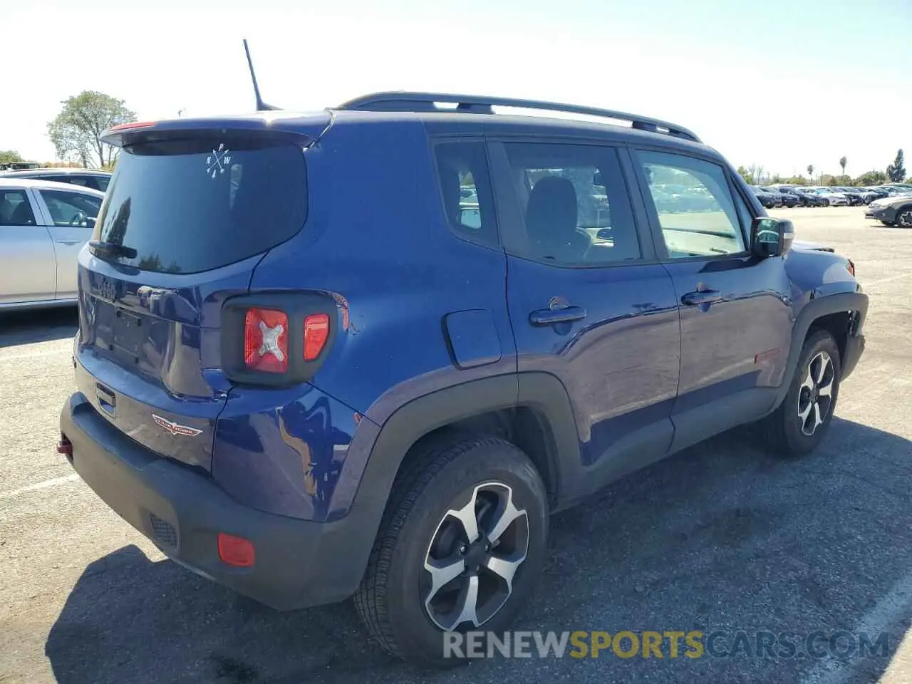 3 fotografías del automóvil dañado ZACNJDC18MPM69378 JEEP RENEGADE 2021