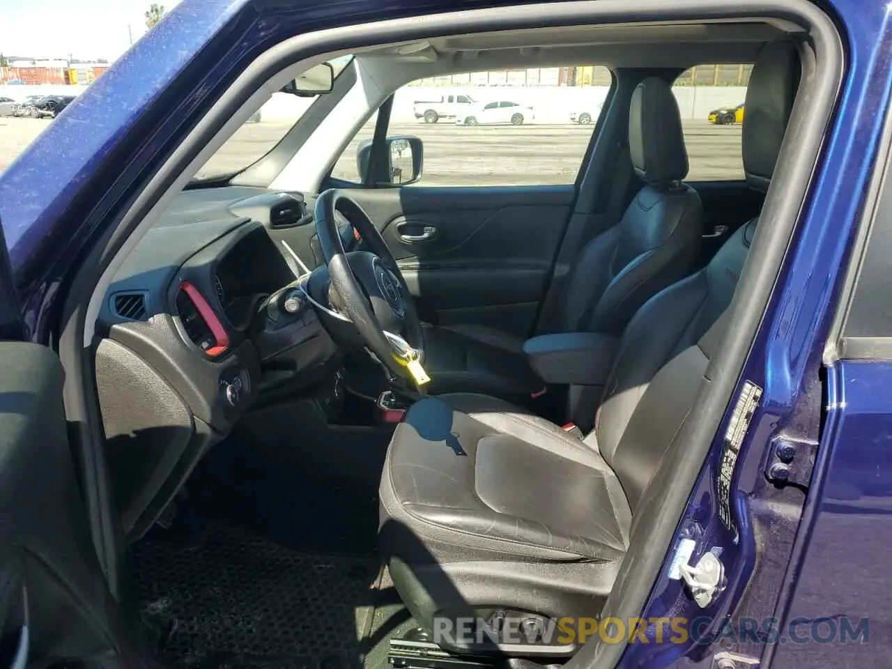 7 fotografías del automóvil dañado ZACNJDC18MPM69378 JEEP RENEGADE 2021