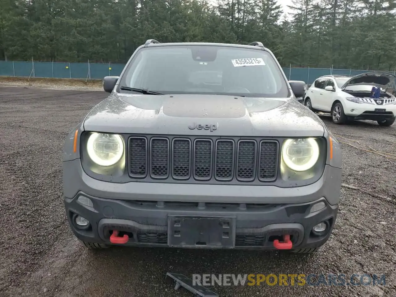 5 fotografías del automóvil dañado ZACNJDC1XMPN36725 JEEP RENEGADE 2021