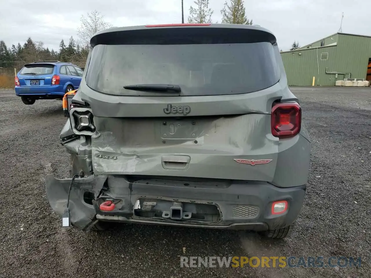 6 fotografías del automóvil dañado ZACNJDC1XMPN36725 JEEP RENEGADE 2021