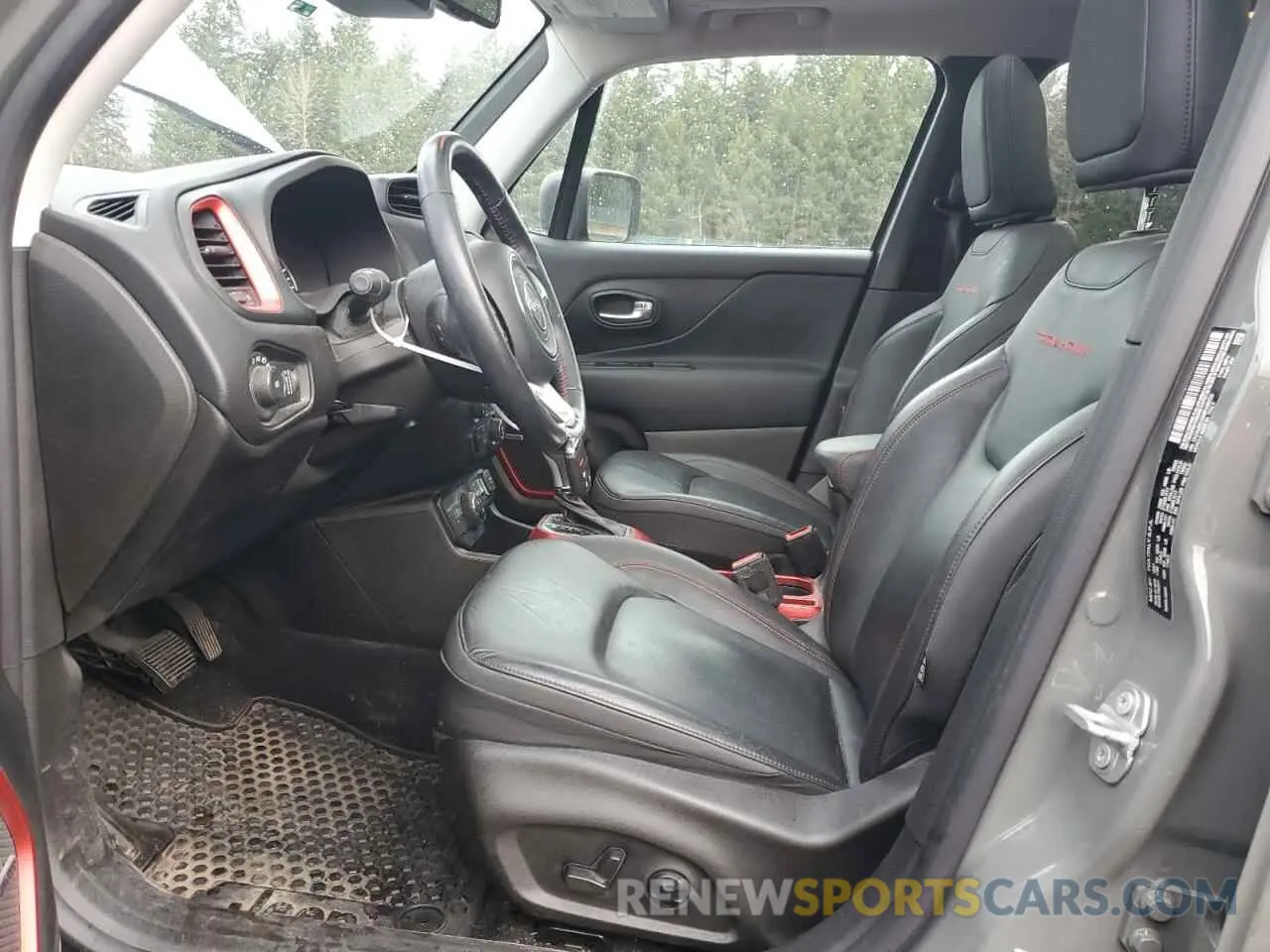 7 fotografías del automóvil dañado ZACNJDC1XMPN36725 JEEP RENEGADE 2021