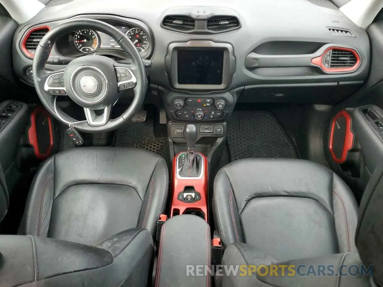 8 fotografías del automóvil dañado ZACNJDC1XMPN36725 JEEP RENEGADE 2021