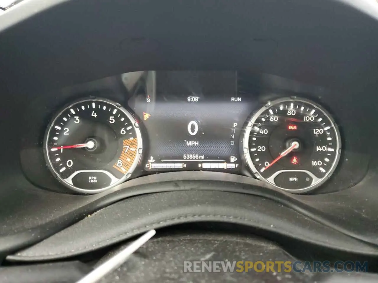 9 fotografías del automóvil dañado ZACNJDC1XMPN36725 JEEP RENEGADE 2021