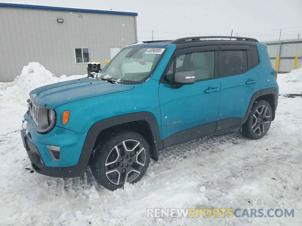 1 fotografías del automóvil dañado ZACNJDD13MPM13783 JEEP RENEGADE 2021