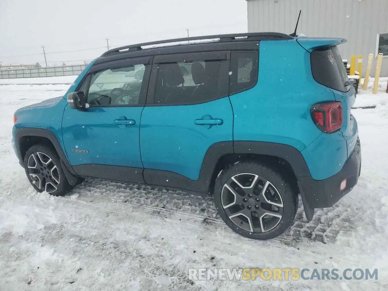 2 fotografías del automóvil dañado ZACNJDD13MPM13783 JEEP RENEGADE 2021