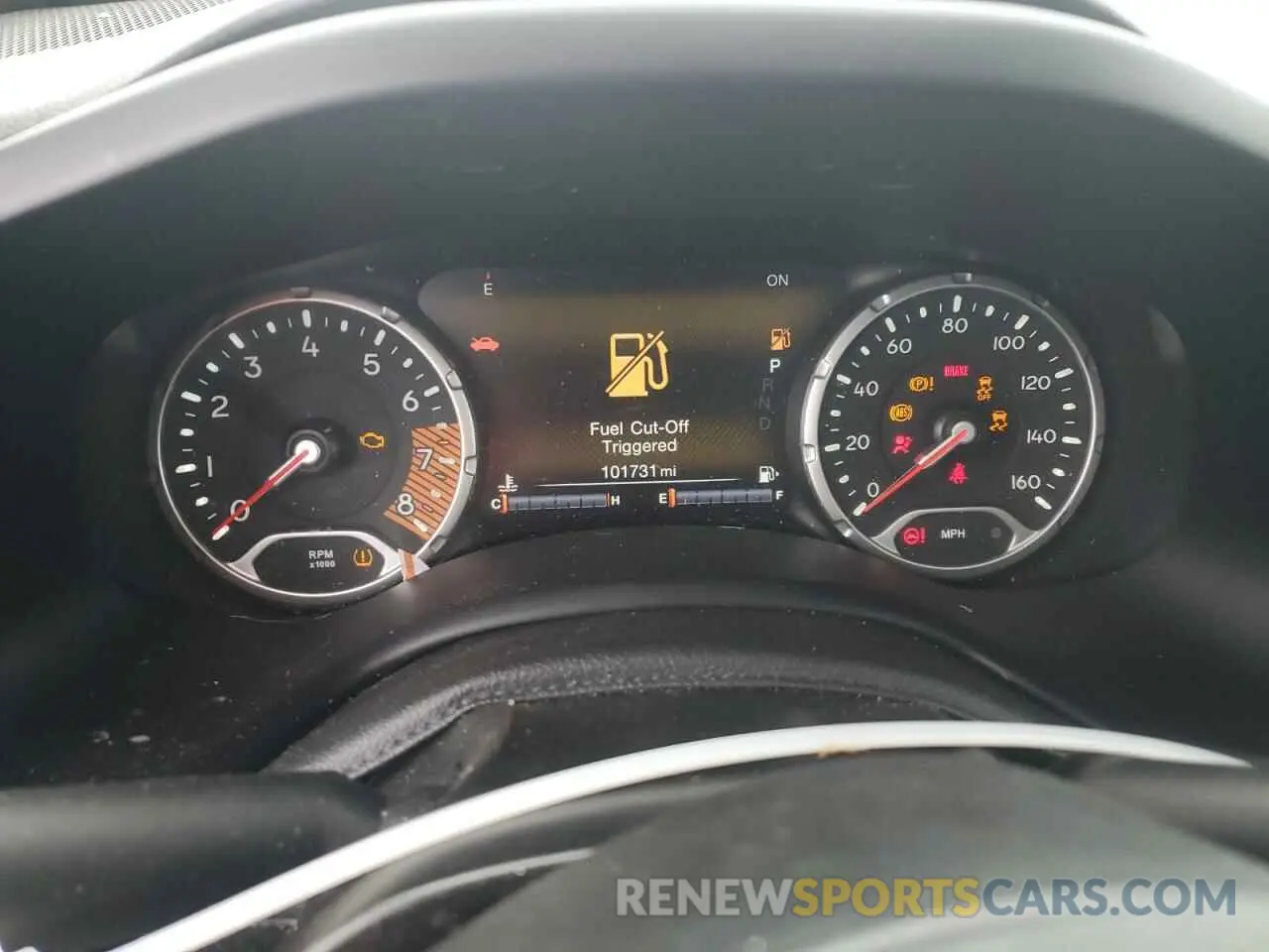 9 fotografías del automóvil dañado ZACNJDD13MPM13783 JEEP RENEGADE 2021
