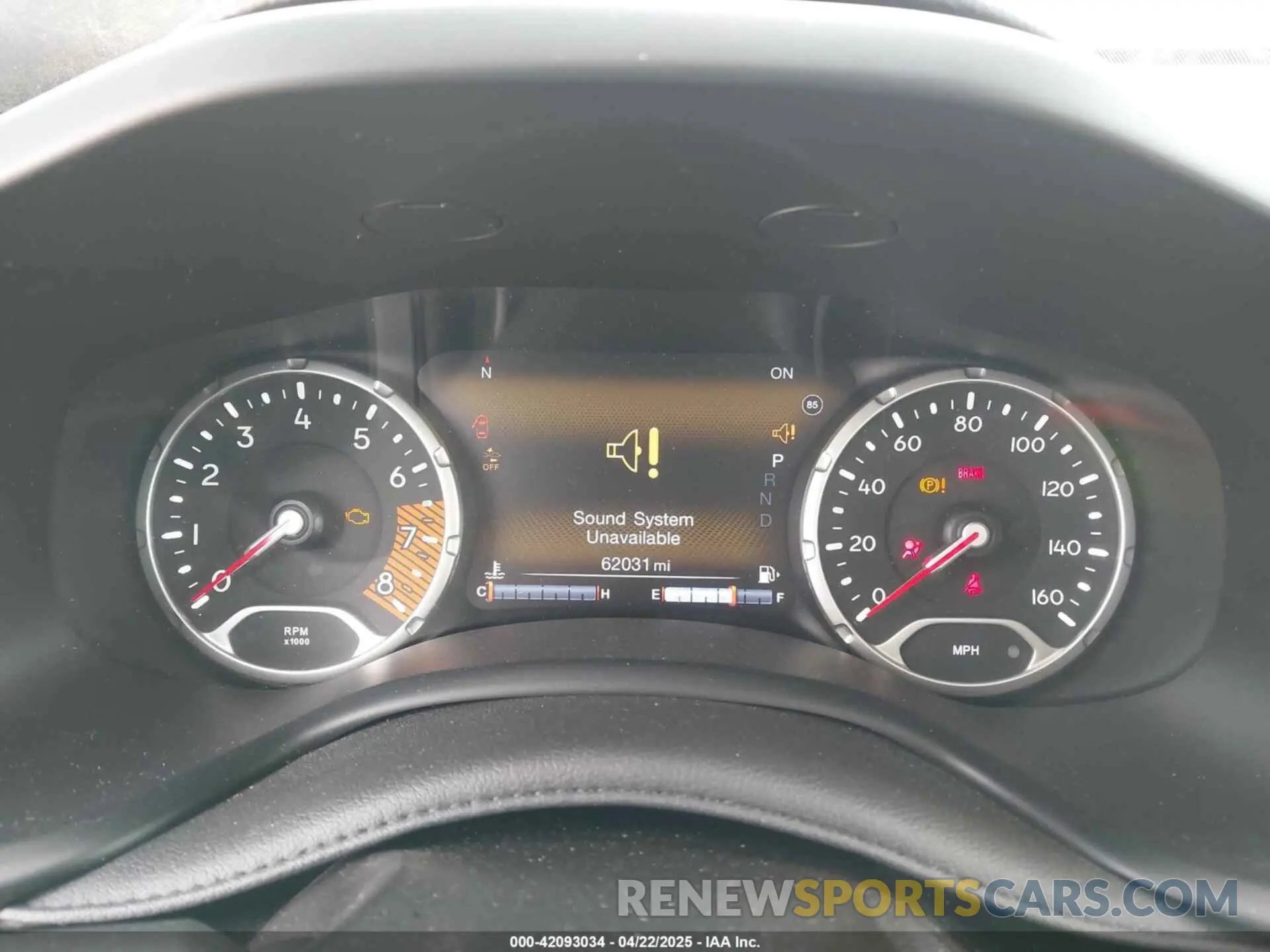 7 fotografías del automóvil dañado ZACNJDD15MPM49765 JEEP RENEGADE 2021