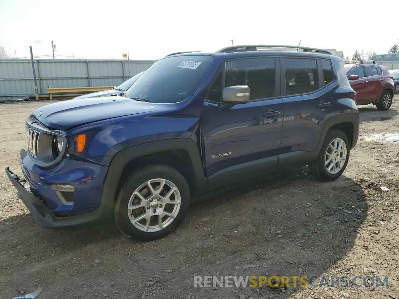 1 fotografías del automóvil dañado ZACNJDD18MPM47217 JEEP RENEGADE 2021