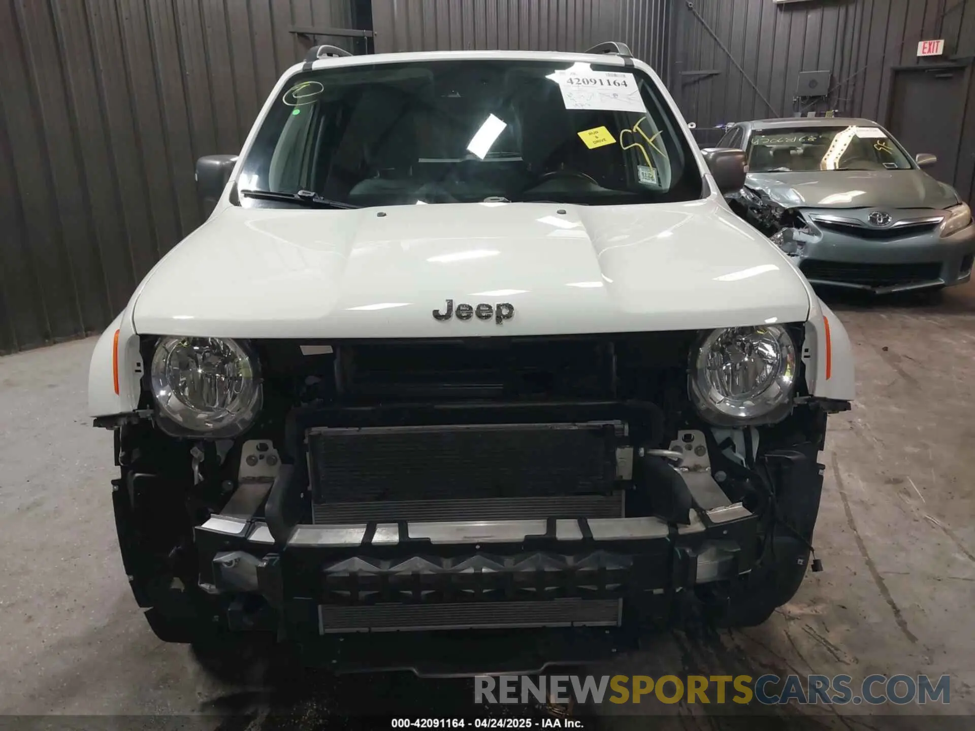 6 fotografías del automóvil dañado ZACNJDD19MPM23265 JEEP RENEGADE 2021