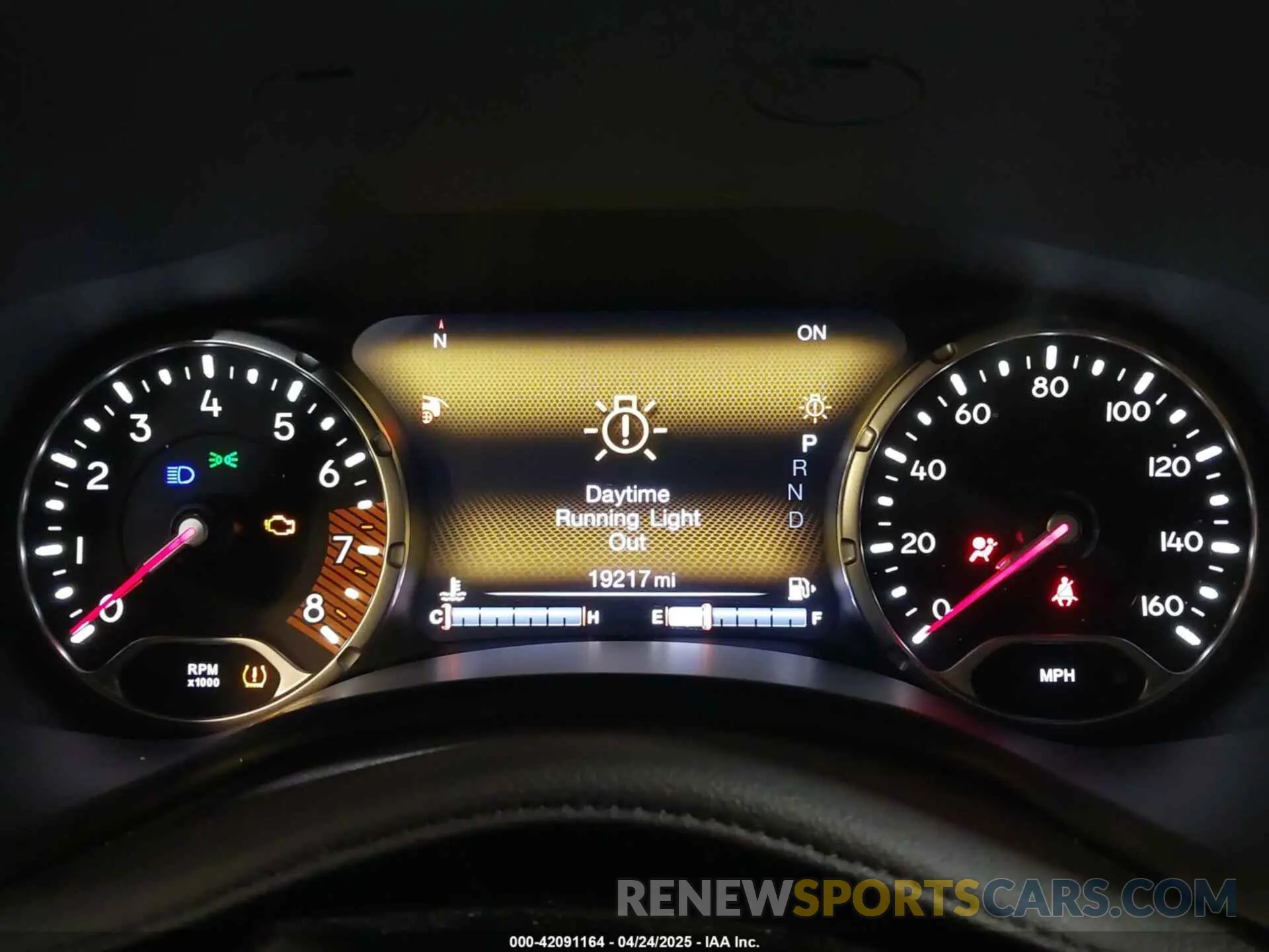 7 fotografías del automóvil dañado ZACNJDD19MPM23265 JEEP RENEGADE 2021