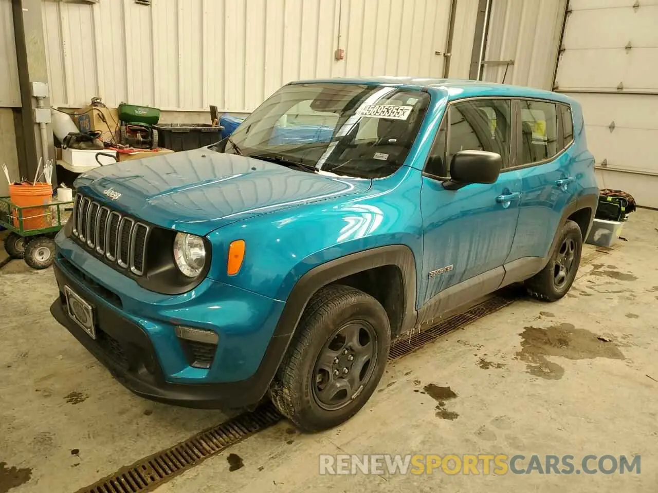 1 fotografías del automóvil dañado ZACNJDA11NPN65003 JEEP RENEGADE 2022