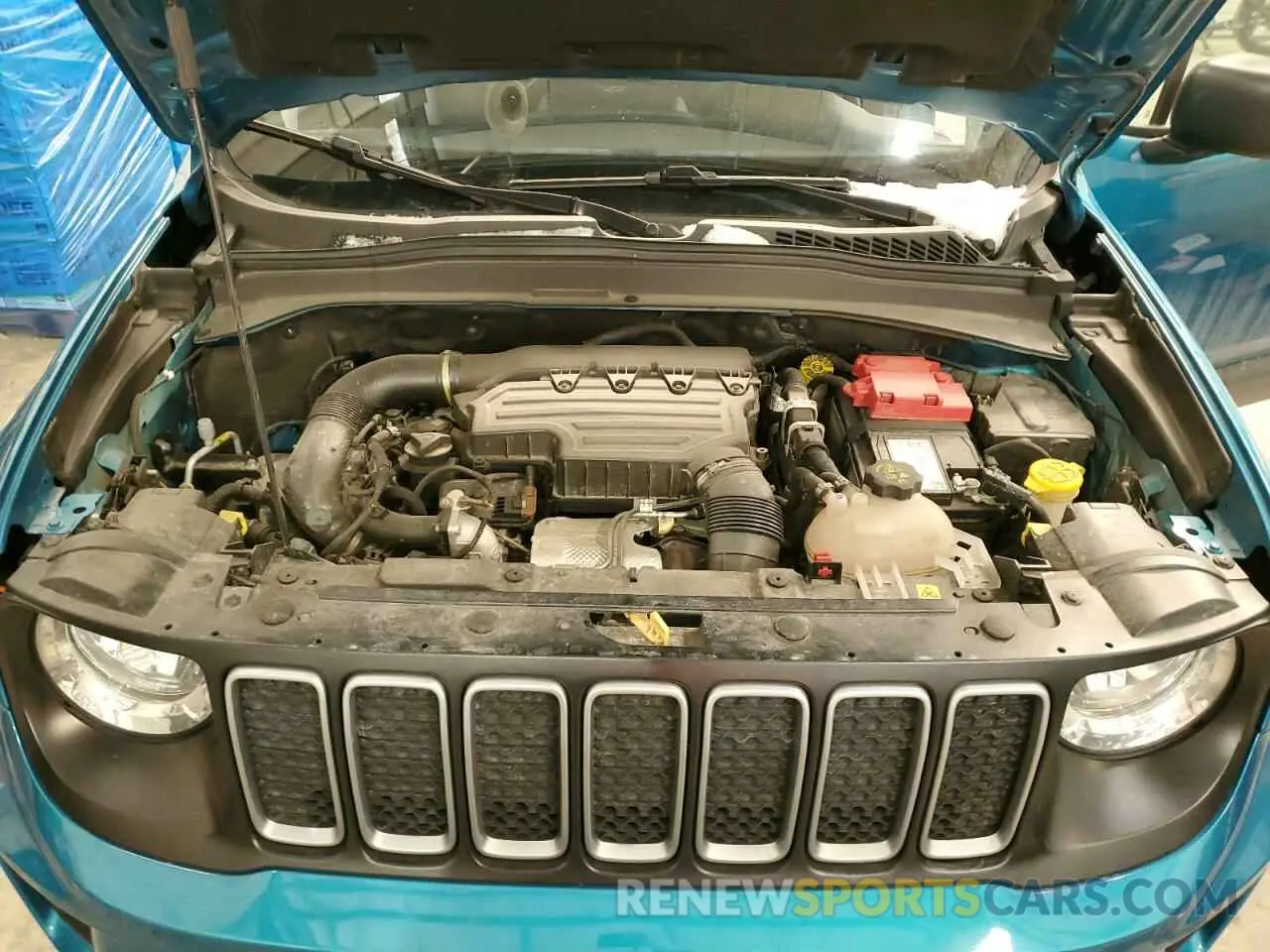 12 fotografías del automóvil dañado ZACNJDA11NPN65003 JEEP RENEGADE 2022