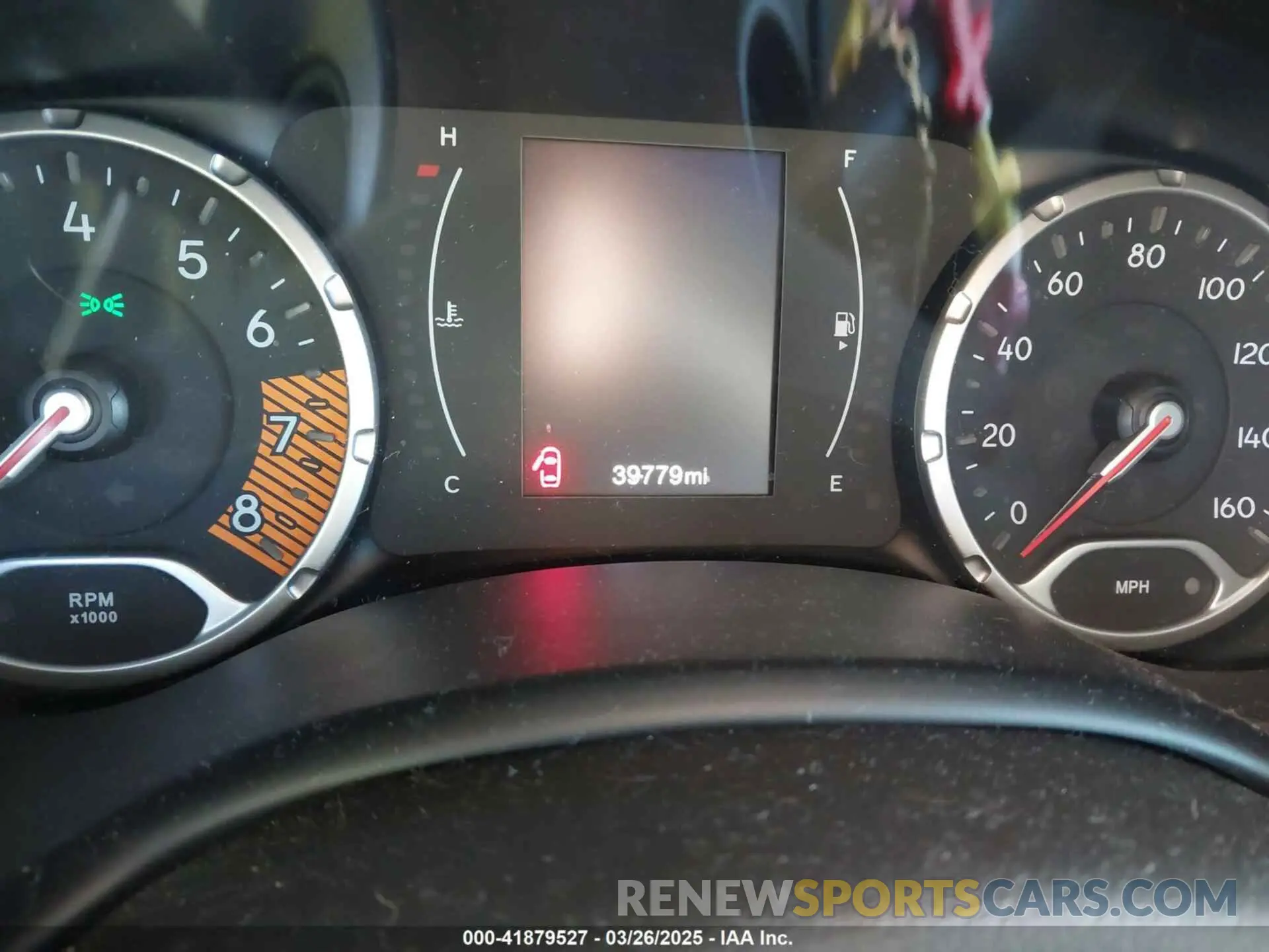 7 fotografías del automóvil dañado ZACNJDA13NPN46548 JEEP RENEGADE 2022