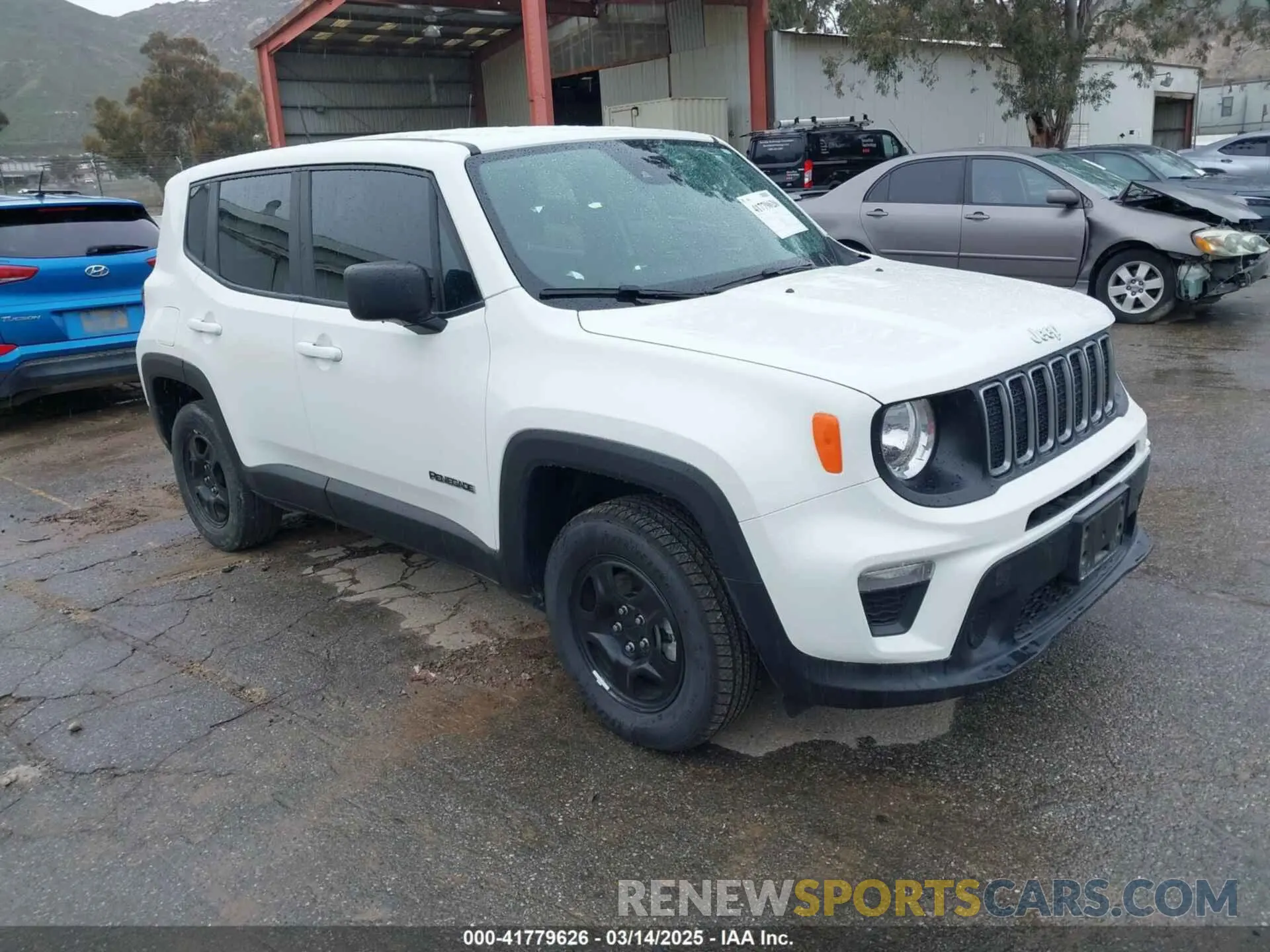 1 fotografías del automóvil dañado ZACNJDA1XNPN56686 JEEP RENEGADE 2022