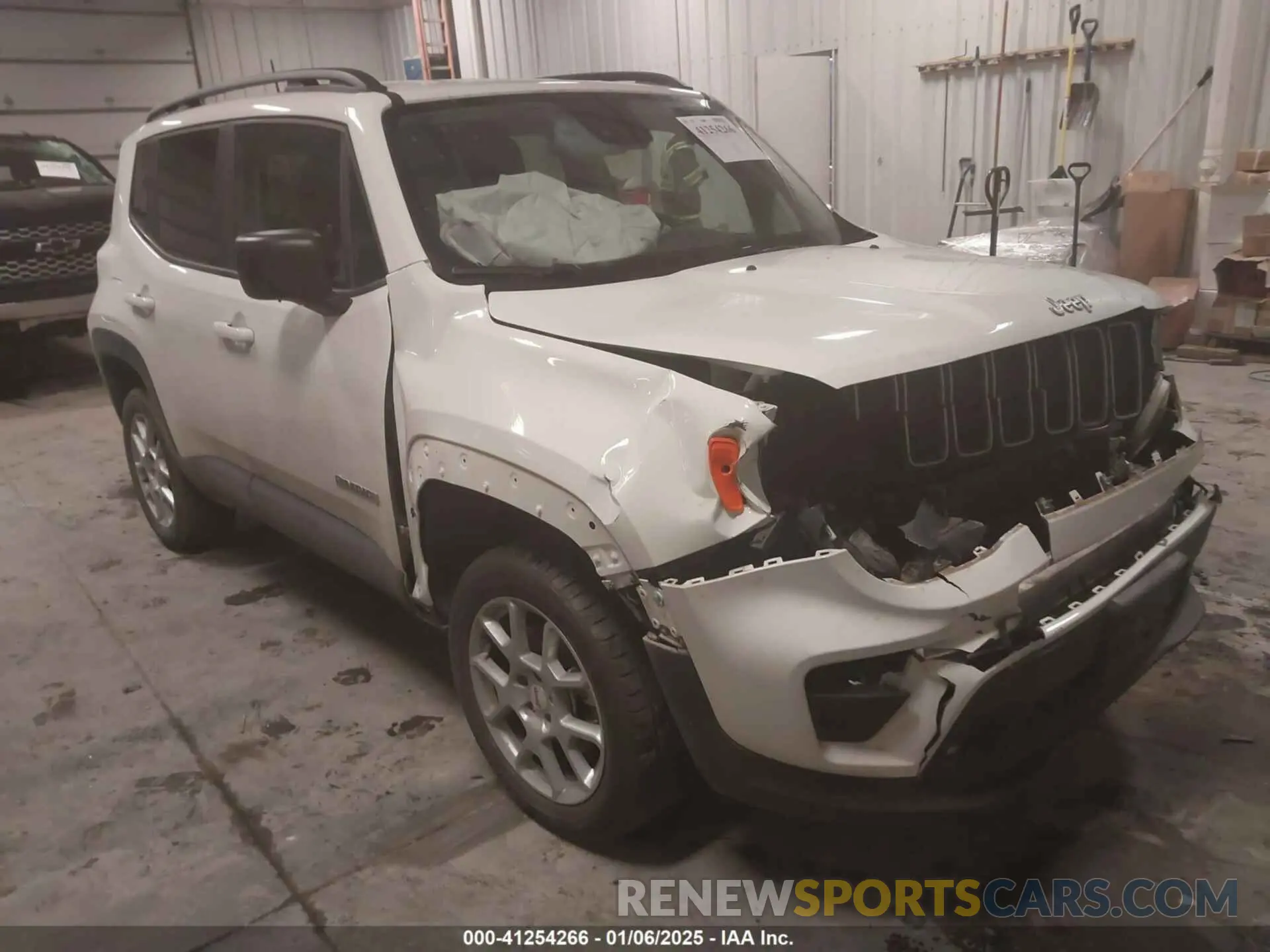 1 fotografías del automóvil dañado ZACNJDA1XNPN66845 JEEP RENEGADE 2022