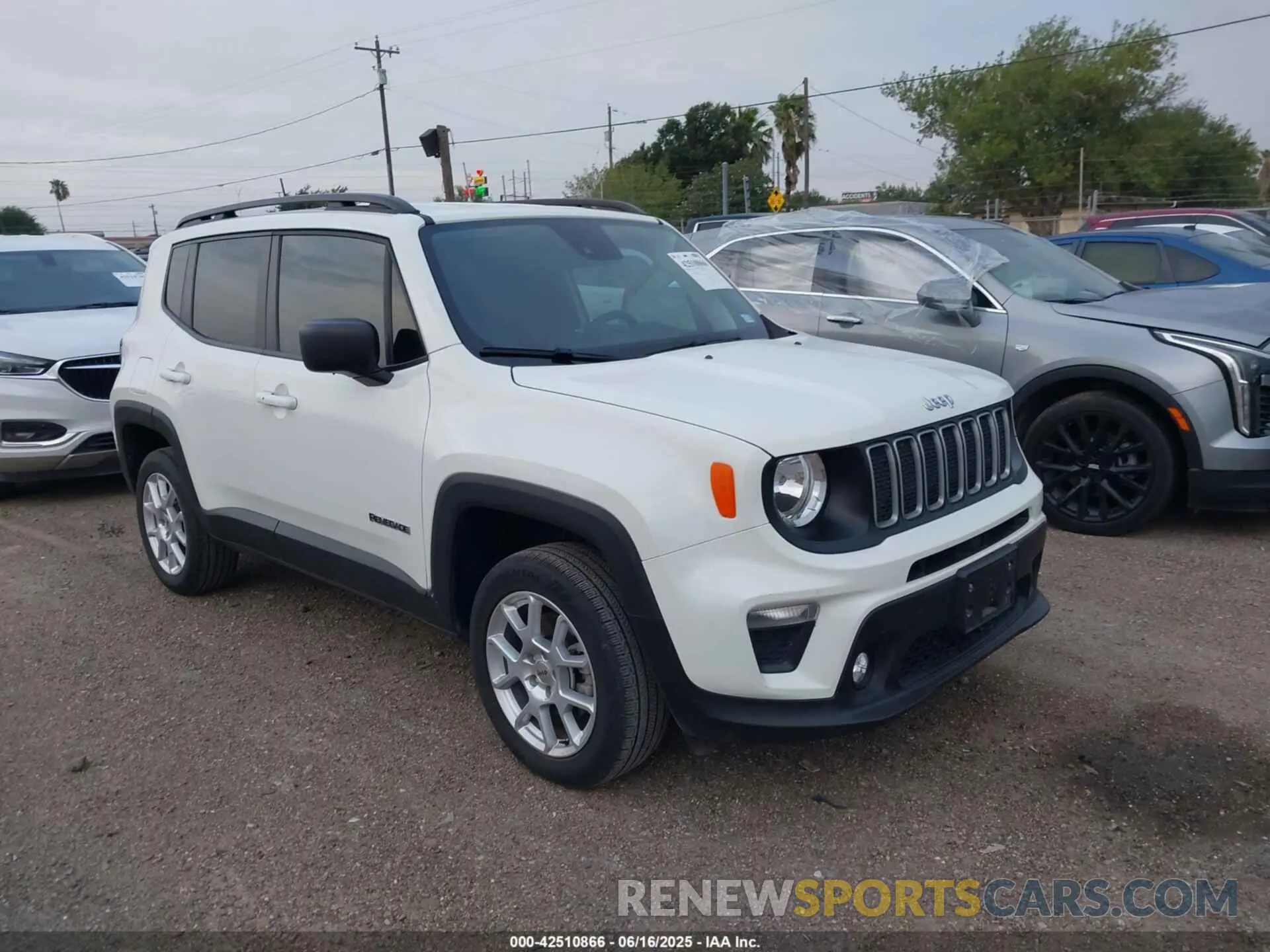 1 fotografías del automóvil dañado ZACNJDB10NPN91087 JEEP RENEGADE 2022