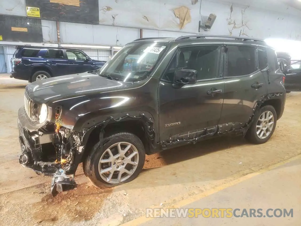 1 fotografías del automóvil dañado ZACNJDB14NPN45374 JEEP RENEGADE 2022