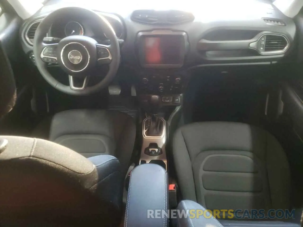 8 fotografías del automóvil dañado ZACNJDB14NPN45374 JEEP RENEGADE 2022