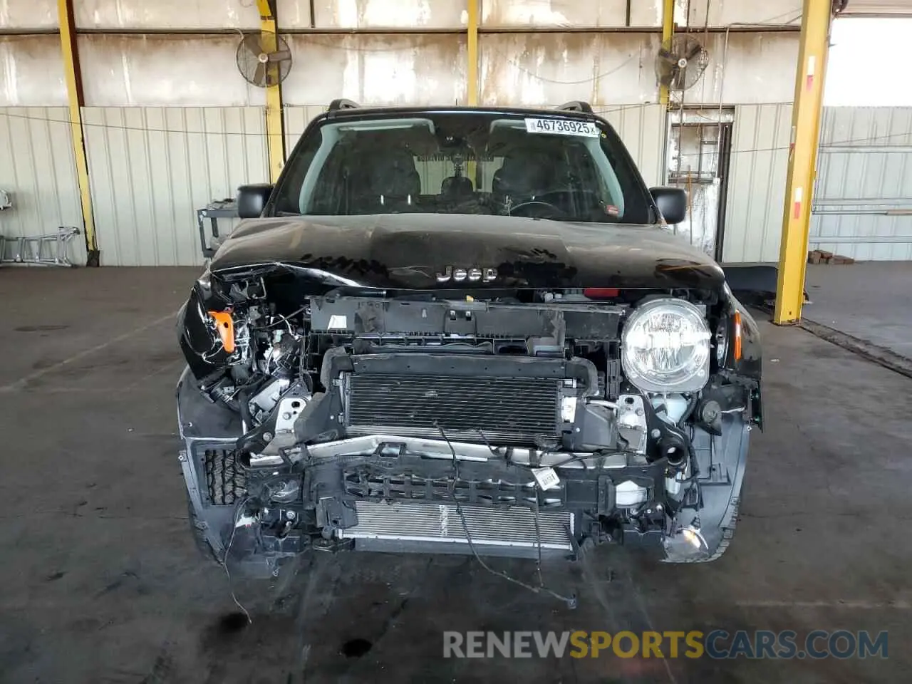5 fotografías del automóvil dañado ZACNJDB15NPN60028 JEEP RENEGADE 2022