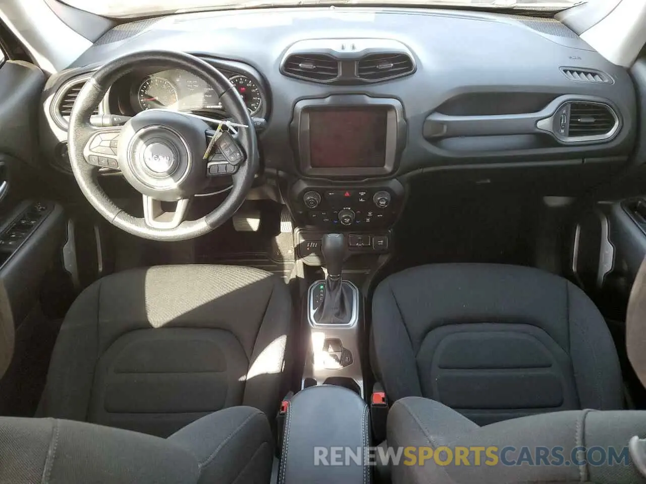 8 fotografías del automóvil dañado ZACNJDB15NPN60028 JEEP RENEGADE 2022