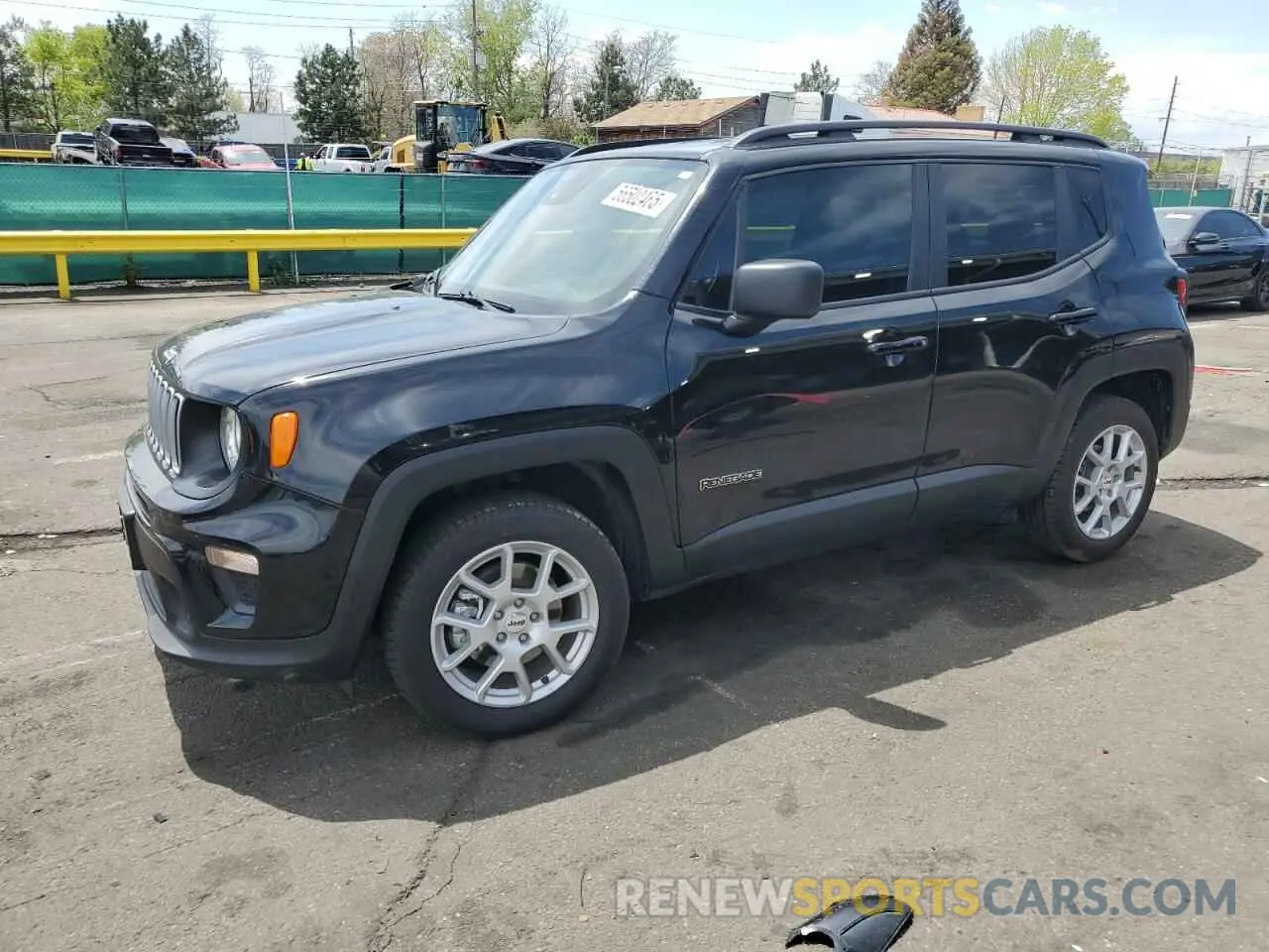 1 fotografías del automóvil dañado ZACNJDB15NPN71983 JEEP RENEGADE 2022